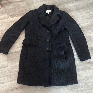 BCBGeneration peacoat tweed coat Sz M